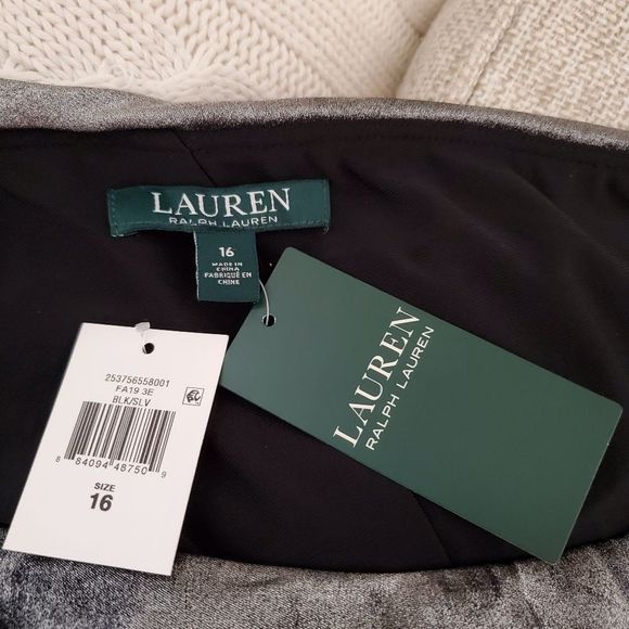 RALPH LAUREN Sleeveless Maxi Evening Dress Size 16 - Picture 11 of 14